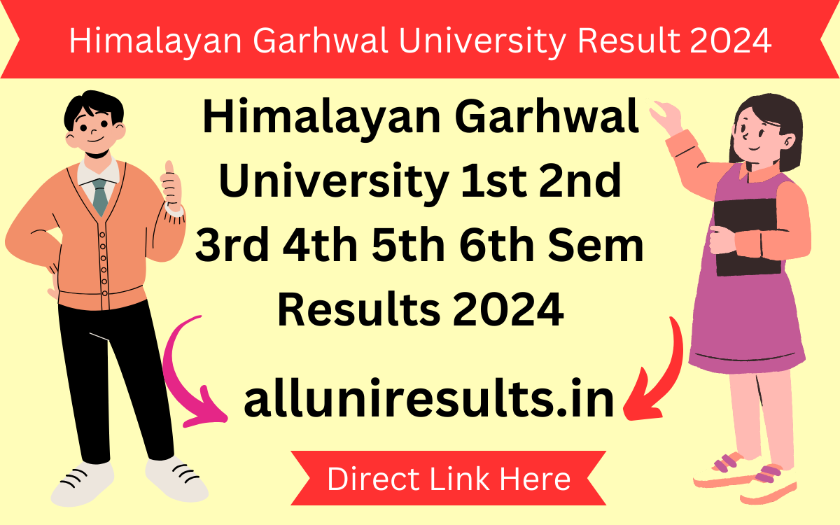 Himalayan Garhwal University Result 2024